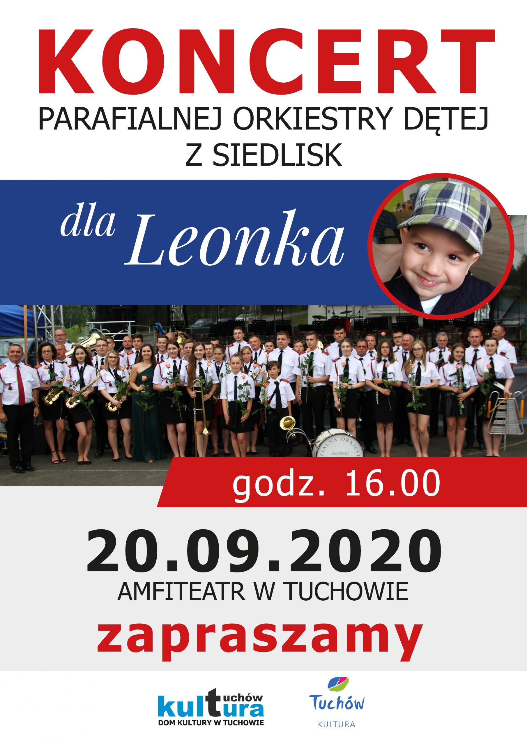 Parafialna Orkiestra Dęta z Siedlisk zagra dla Leonka!
