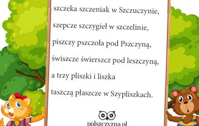 Prezentujemy wiersz Małgorzaty Strzałkowskiej pt. „Szczeniak”, zachęcając do ćwiczenia pięknej wymowy! Dobrej zabawy!!!