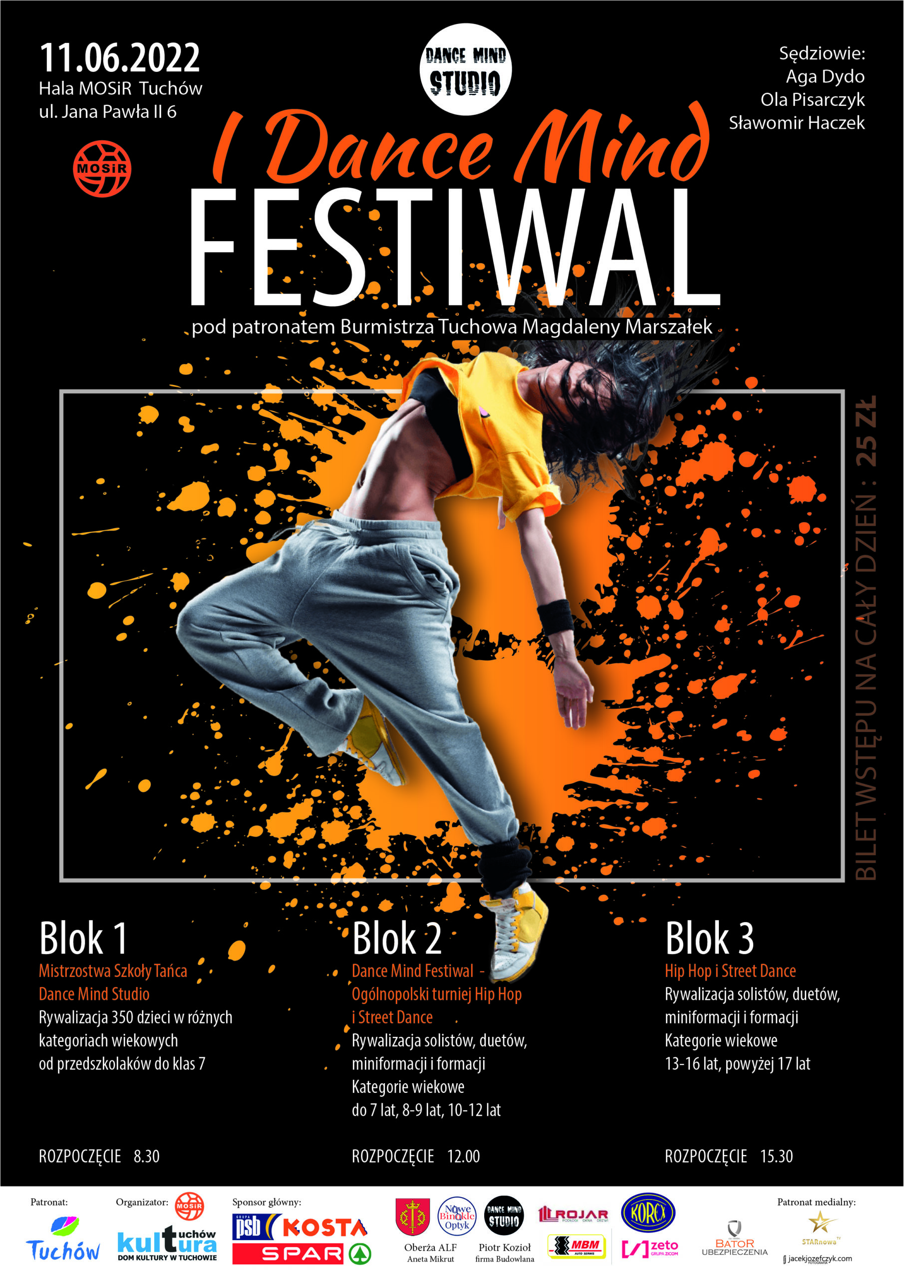 I Dance Mind Festiwal po raz pierwszy w Tuchowie!