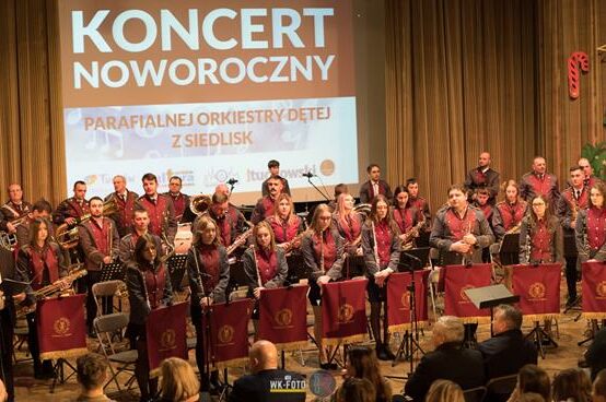 Koncert Noworoczny Parafialnej Orkiestry Dętej z Siedlisk