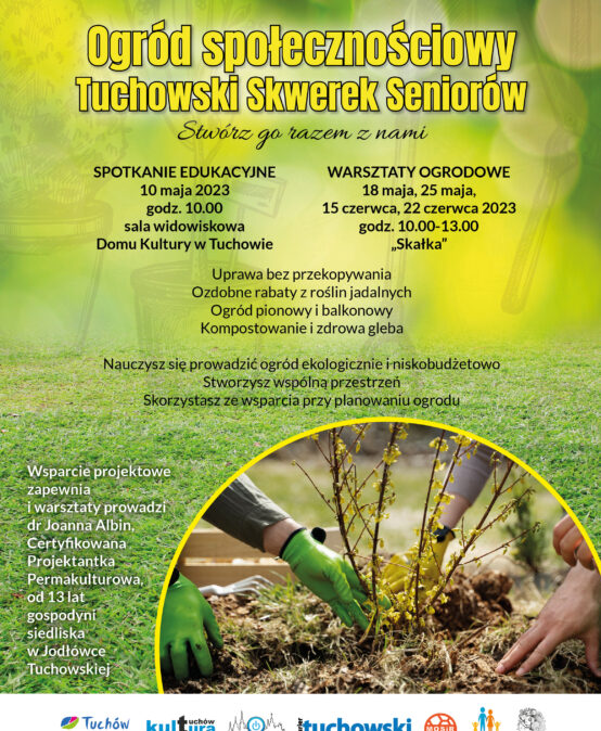 Ogród społecznościowy – Tuchowski Skwerek Seniorów już wkrótce powstanie na „Skałce” w Tuchowie!