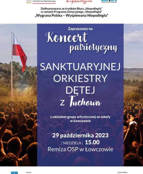 Koncert patriotyczny Sanktuaryjnej Orkiestry Dętej z Tuchowa